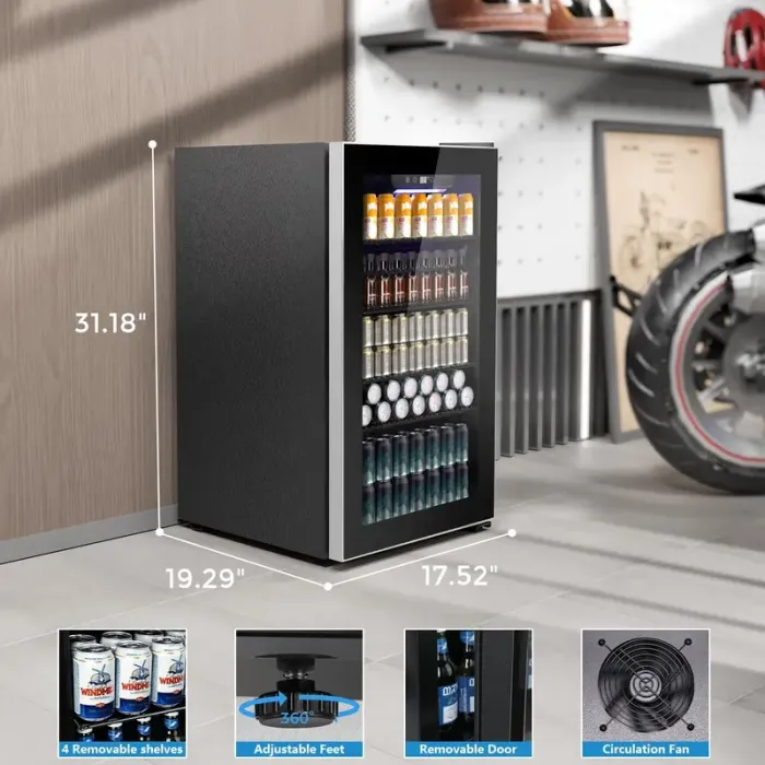 Mini frigo à boissons premium 91 L — image 5
